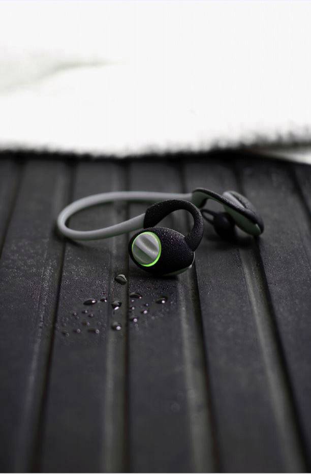 Boompods Sportpods Enduro In Ear grau