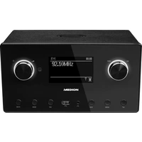Medion P85080 (MD87523) Internet Tischradio DAB+, UKW AUX, Bluetooth®, Internetradio, WLAN Multiroom-fähig, Spotify Schwarz Medion P85080 (MD87523) Internet Tischradio DAB+, UKW AUX, Bluetooth®, Internetradio, WLAN Multiroom-fähig, Spotify Schwarz