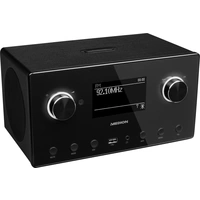Medion P85080 (MD87523) Internet Tischradio DAB+, UKW AUX, Bluetooth®, Internetradio, WLAN Multiroom-fähig, Spotify Schwarz Medion P85080 (MD87523) Internet Tischradio DAB+, UKW AUX, Bluetooth®, Internetradio, WLAN Multiroom-fähig, Spotify Schwarz