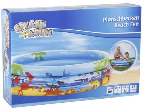 Splash & Fun Planschbecken Beach Fun, Ø 140cm 77703462