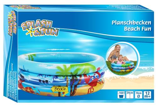 Splash & Fun Babyplanschbecken Beach Fun, Ø 70cm 77703497