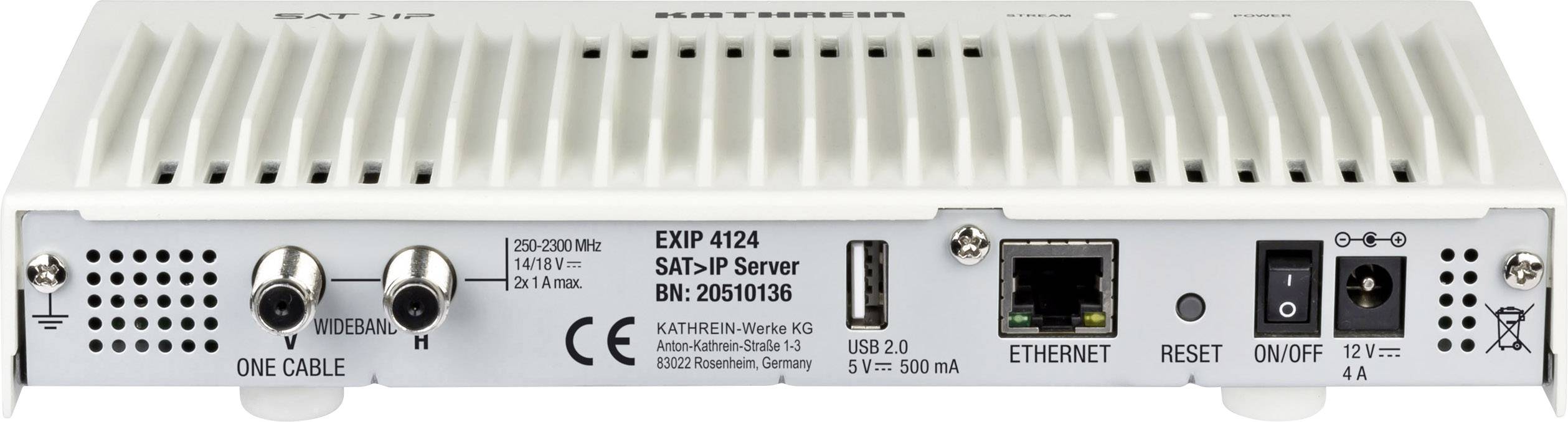 Kathrein EXIP 4124 SAT to IP-Server