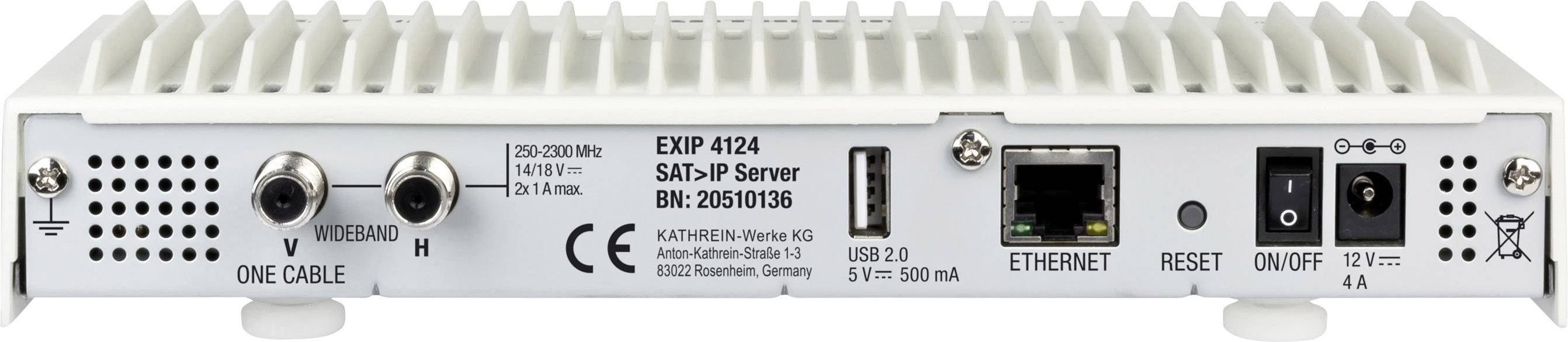 Kathrein EXIP 4124 SAT to IP-Server