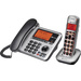 Amplicomms BigTel 1480 Schnurgebundenes Seniorentelefon Anrufbeantworter, Optische Anrufsignalisierung, Freisprechen Beleuchtetes
