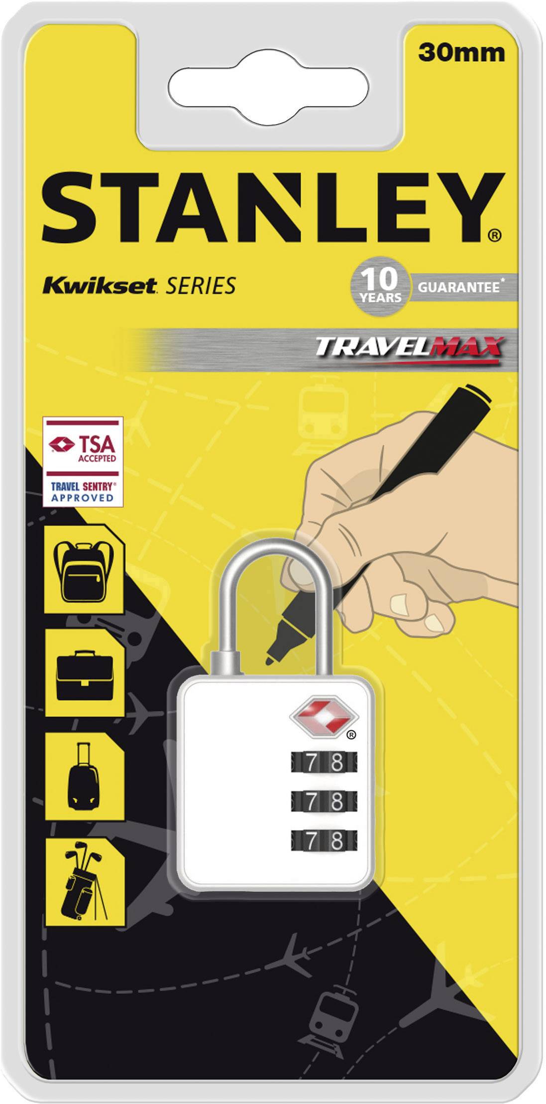 STANLEY TSA-Schloss 30 mm 3-stellig