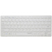 LogiLink ID0111 Bluetooth® Tastatur Deutsch, QWERTZ Weiß