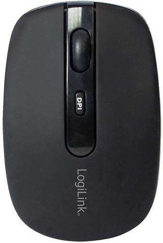 LogiLink ID0078A Maus Bluetooth® Optisch Schwarz 4 Tasten 1600 dpi
