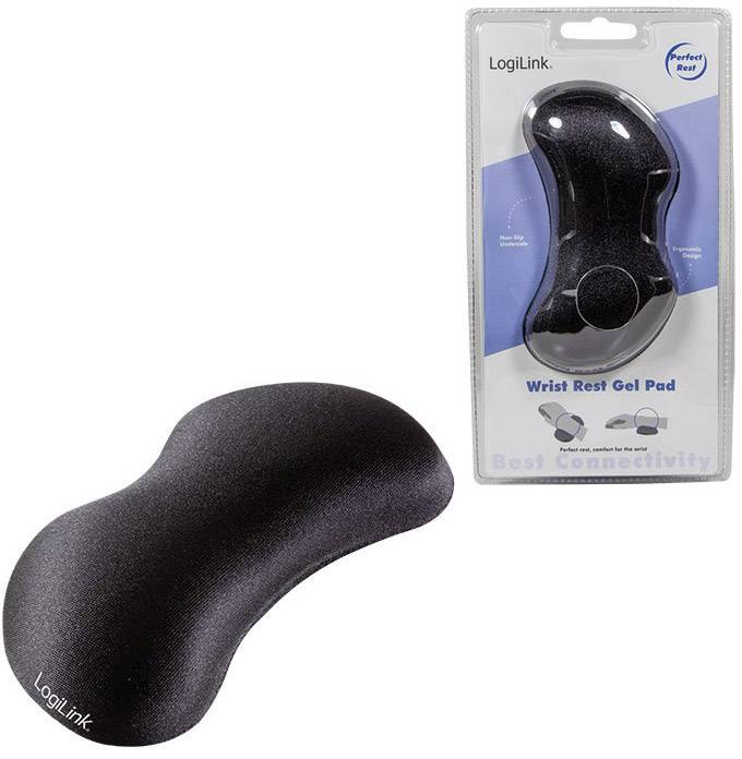 LogiLink ID0136 Handballenauflage Ergonomisch Schwarz