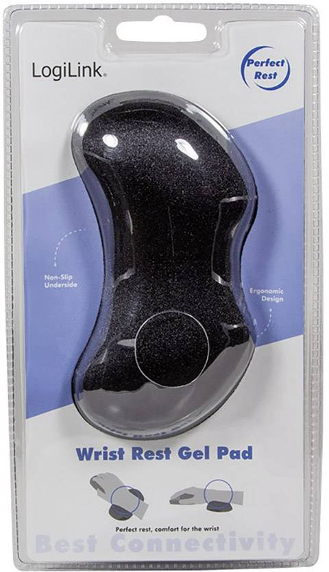 LogiLink ID0136 Handballenauflage Ergonomisch Schwarz