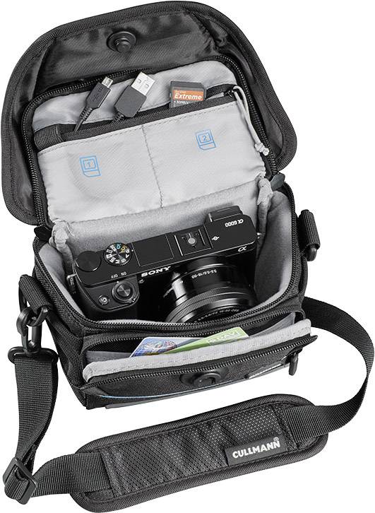 Cullmann BOSTON Vario 200 Kameratasche Innenmaß (B x H x T) 140 x 90 x 75 mm Schwarz