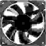 NoiseBlocker BlackSilent Pro P-P PC-Gehäuse-Lüfter Schwarz (B x H x T) 80 x 80 x 25mm