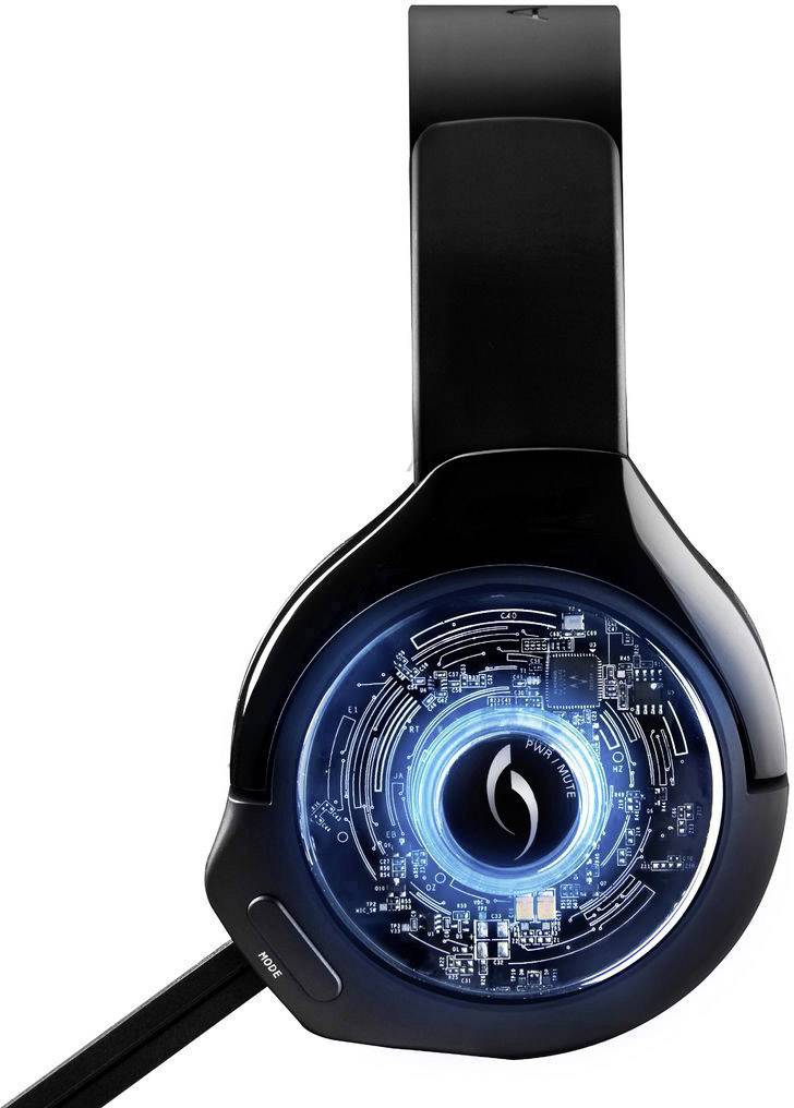 Afterglow AG 9 Gaming Over Ear Headset  Stereo Schwarz  Mikrofon-Rauschunterdrückung