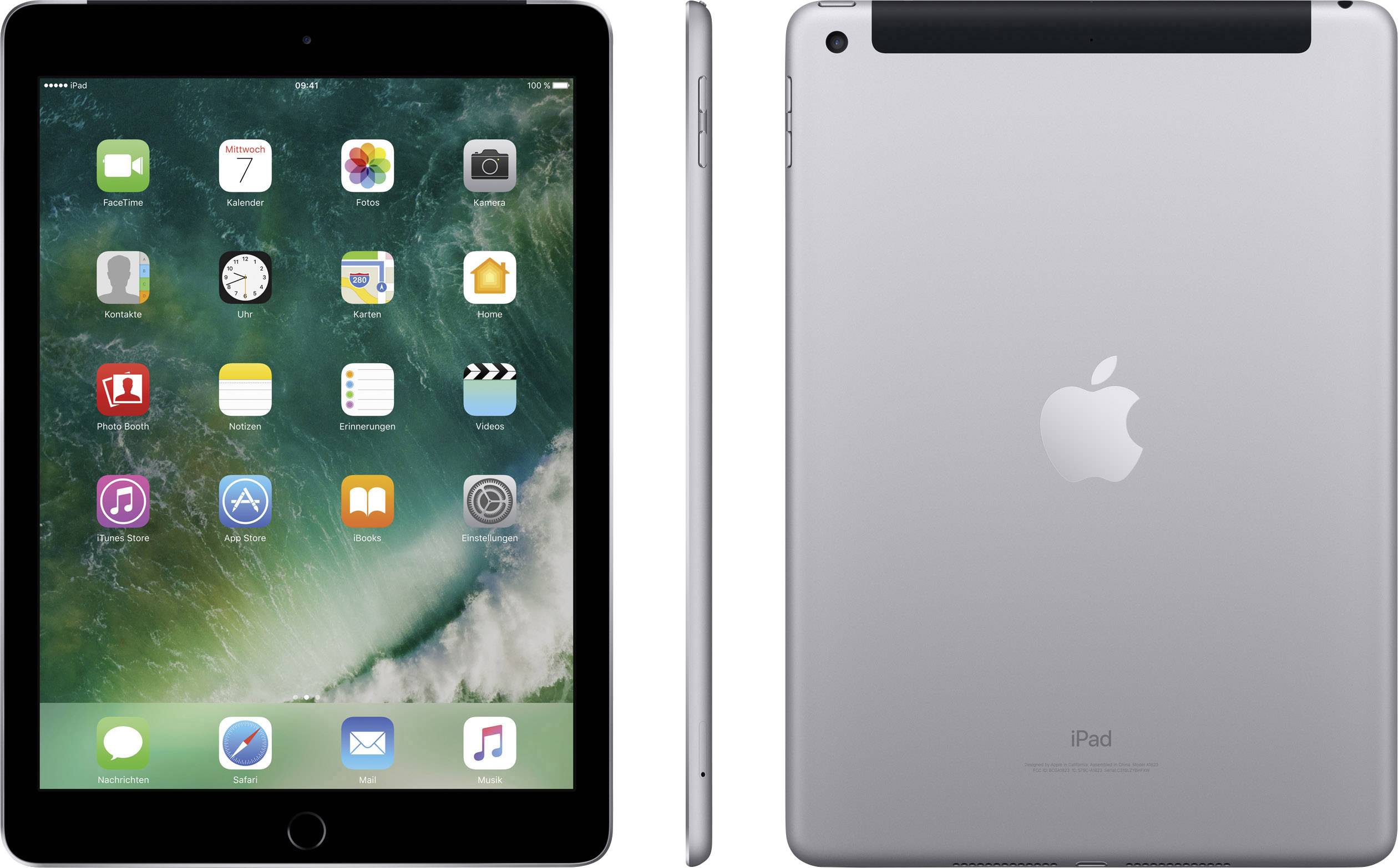 Apple WiFi + Cellular 32 GB Spacegrau 24.6 cm (9.7 Zoll) 2048 x 1536 Pixel