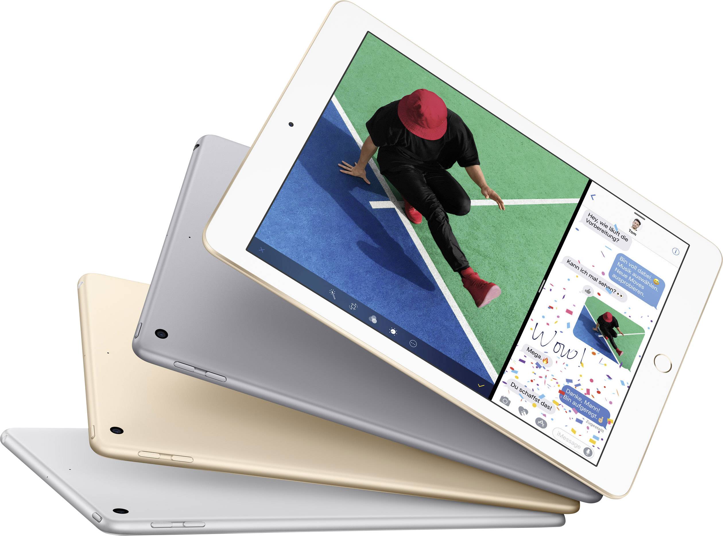 iPad 9.7 (5. Generation) Renewd® (Grade A) 24.6 cm (9.7 Zoll) 128 GB WiFi Spacegrau