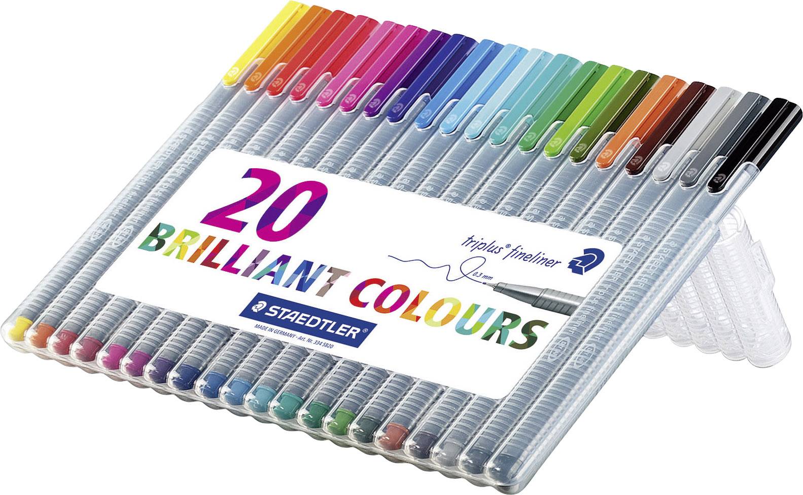 Staedtler Fineliner Feinschreiber triplus 20 St. Box