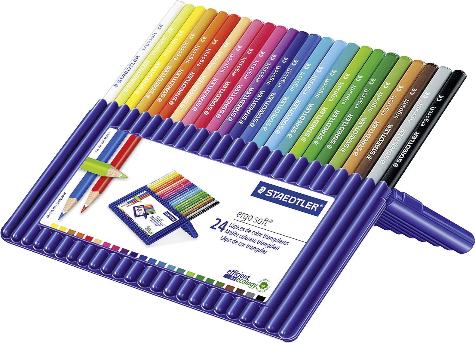 Farbstift ergo soft 24 St FSC 100%