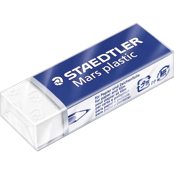 Staedtler Mars 526 50 Radierer Weiß Staedtler Mars 526 50 Radierer Weiß