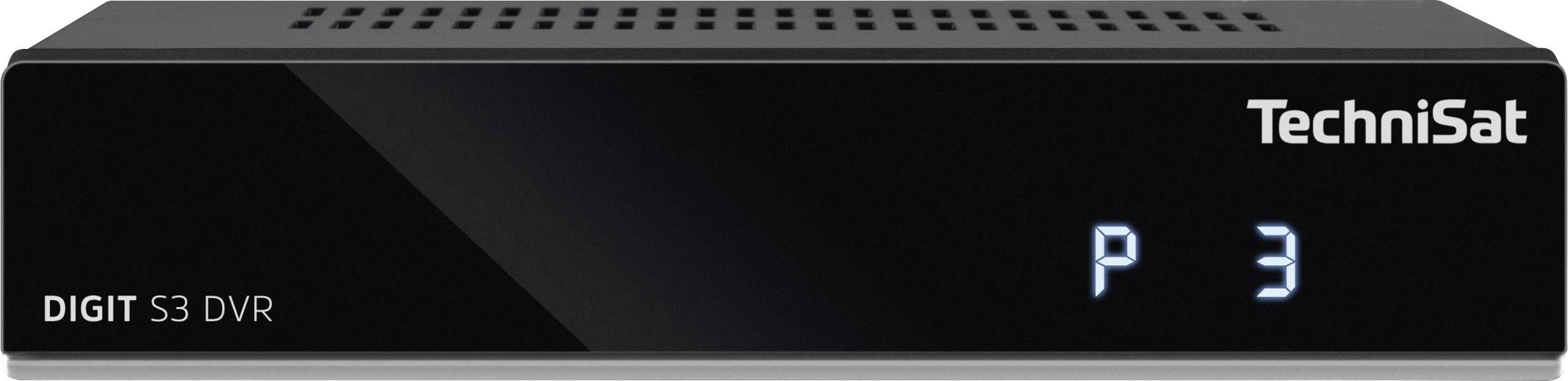 TechniSat DIGIT S3 DVR HD-SAT-Receiver Aufnahmefunktion, LAN-fähig
