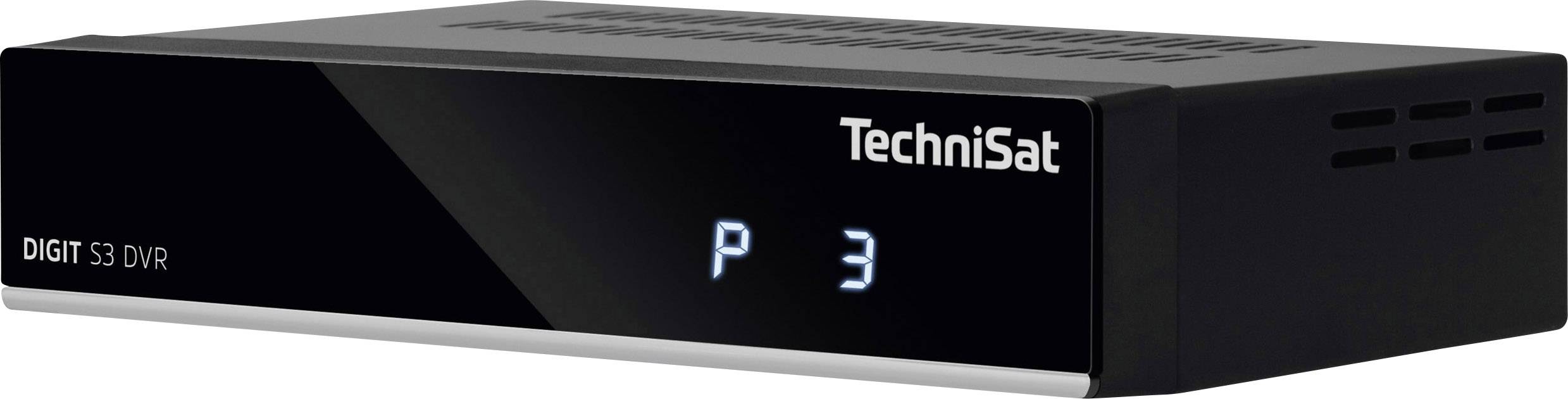 TechniSat DIGIT S3 DVR HDSATReceiver Aufnahmefunktion, LANfähig