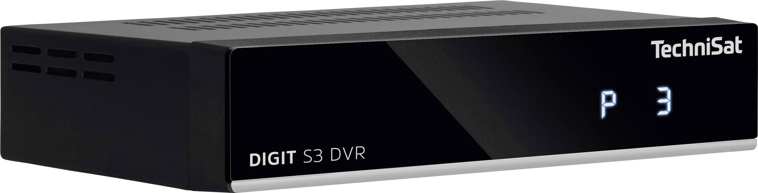 TechniSat DIGIT S3 DVR HDSATReceiver Aufnahmefunktion, LANfähig