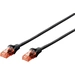 Digitus DK-1612-010/BL RJ45 Netzwerkkabel, Patchkabel CAT 6 U/UTP 1.00m Schwarz verdrillte Paare Digitus DK-1612-010/BL RJ45 Netzwerkkabel, Patchkabel CAT 6 U/UTP 1.00m Schwarz verdrillte Paare