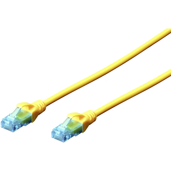 Digitus DK-1512-010/Y RJ45 Netzwerkkabel, Patchkabel CAT 5e U/UTP 1.00 m Gelb verdrillte Paare 1 St. Digitus DK-1512-010/Y RJ45 Netzwerkkabel, Patchkabel CAT 5e U/UTP 1.00 m Gelb verdrillte Paare 1 St.