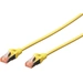 Digitus DK-1644-005/Y RJ45 Netzwerkkabel, Patchkabel CAT 6 S/FTP 0.50m Gelb Halogenfrei, verdrillte Paare, mit Rastnasenschutz Digitus DK-1644-005/Y RJ45 Netzwerkkabel, Patchkabel CAT 6 S/FTP 0.50m Gelb Halogenfrei, verdrillte Paare, mit Rastnasenschutz