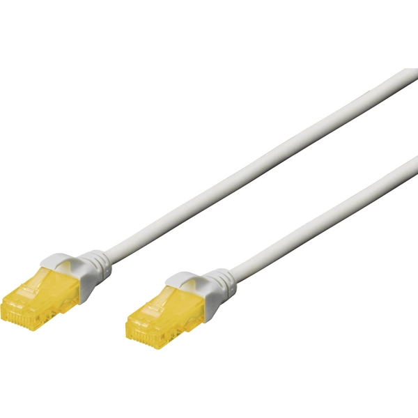 Digitus DK-1613-A-010 RJ45 Netzwerkkabel, Patchkabel CAT 6a U/UTP 1.00m Grau Halogenfrei, verdrillte Paare Digitus DK-1613-A-010 RJ45 Netzwerkkabel, Patchkabel CAT 6a U/UTP 1.00m Grau Halogenfrei, verdrillte Paare