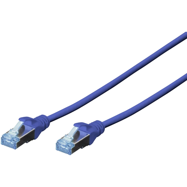 Digitus DK-1532-020/B RJ45 Netzwerkkabel, Patchkabel CAT 5e SF/UTP 2.00 m Blau verdrillte Paare 1 St. Digitus DK-1532-020/B RJ45 Netzwerkkabel, Patchkabel CAT 5e SF/UTP 2.00 m Blau verdrillte Paare 1 St.