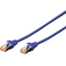 Digitus DK-1644-020/B RJ45 Netzwerkkabel, Patchkabel CAT 6 S/FTP 2.00m Blau Halogenfrei, verdrillte Paare, mit Rastnasenschutz Digitus DK-1644-020/B RJ45 Netzwerkkabel, Patchkabel CAT 6 S/FTP 2.00m Blau Halogenfrei, verdrillte Paare, mit Rastnasenschutz