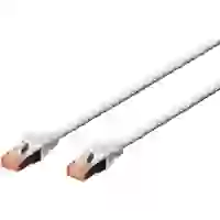 Digitus DK-1644-030 RJ45 Netzwerkkabel, Patchkabel CAT 6 S/FTP 3.00m Grau Halogenfrei, verdrillte Paare, mit Rastnasenschutz Digitus DK-1644-030 RJ45 Netzwerkkabel, Patchkabel CAT 6 S/FTP 3.00m Grau Halogenfrei, verdrillte Paare, mit Rastnasenschutz