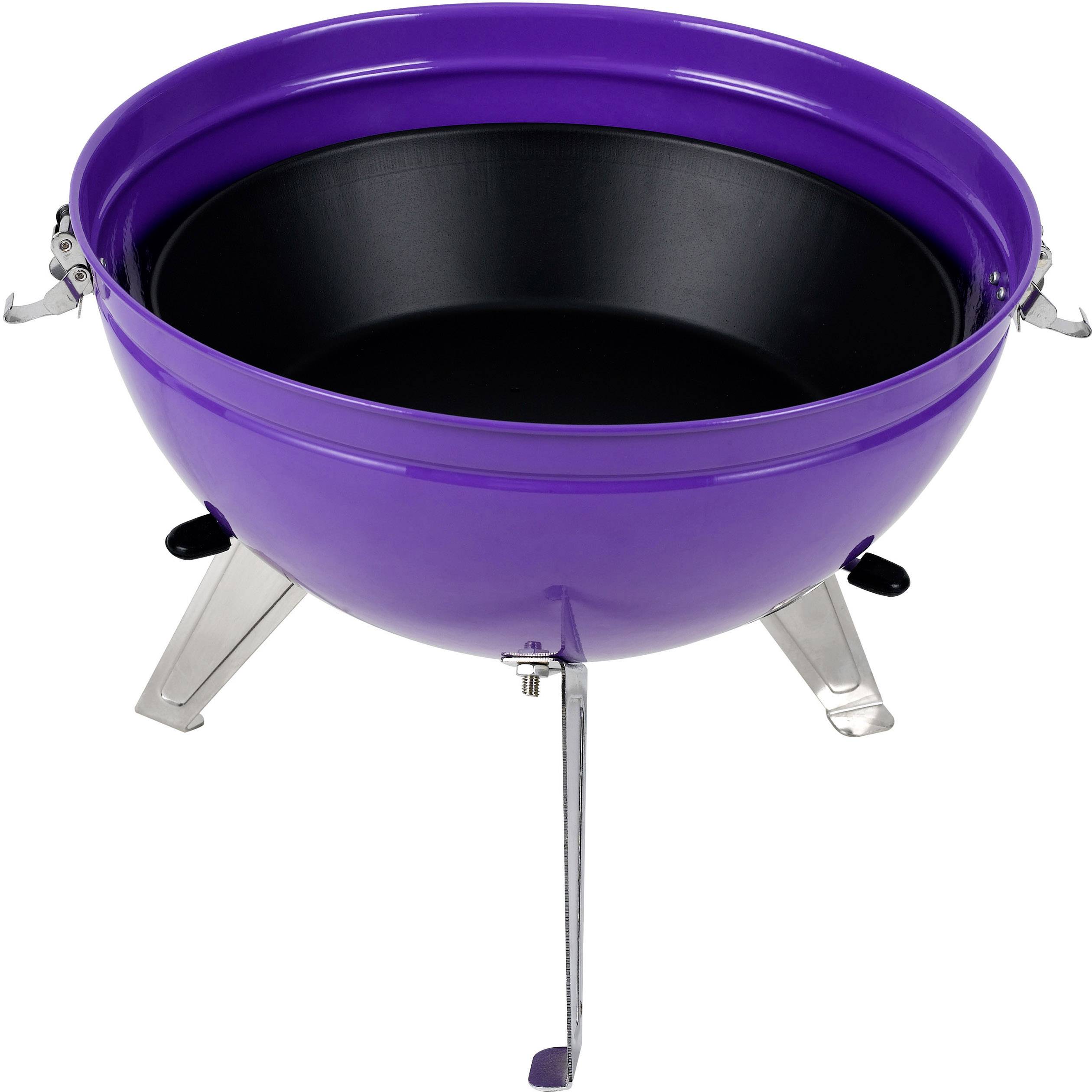 tepro Garten Crystal Kugel Holzkohle-Grill  Grill-Fläche (Durchmesser)=290 mm Lila