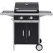 tepro Garten Tiverton Grillwagen Gas-Grill 2 Brenner  Schwarz, Silber tepro Garten Tiverton Grillwagen Gas-Grill 2 Brenner  Schwarz, Silber