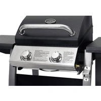 Tepro Garten Carrolton Grillwagen Gas-Grill 2 Brenner Schwarz, Grau Tepro Garten Carrolton Grillwagen Gas-Grill 2 Brenner Schwarz, Grau