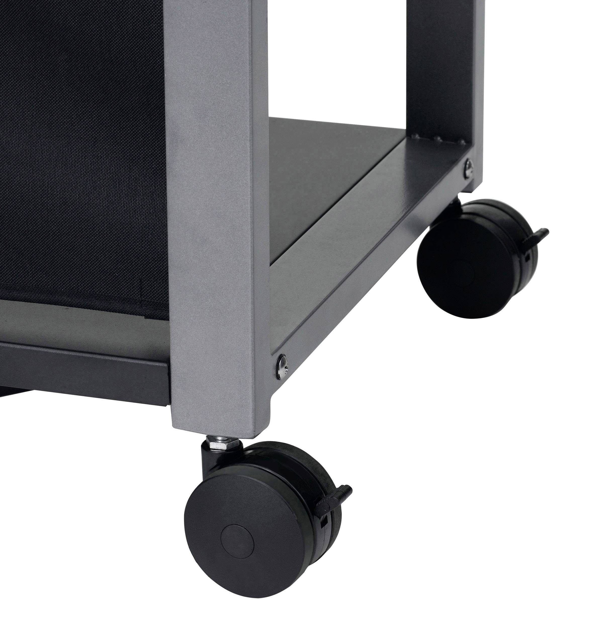 Tepro Garten Carrolton Grillwagen Gas-Grill 2 Brenner Schwarz, Grau