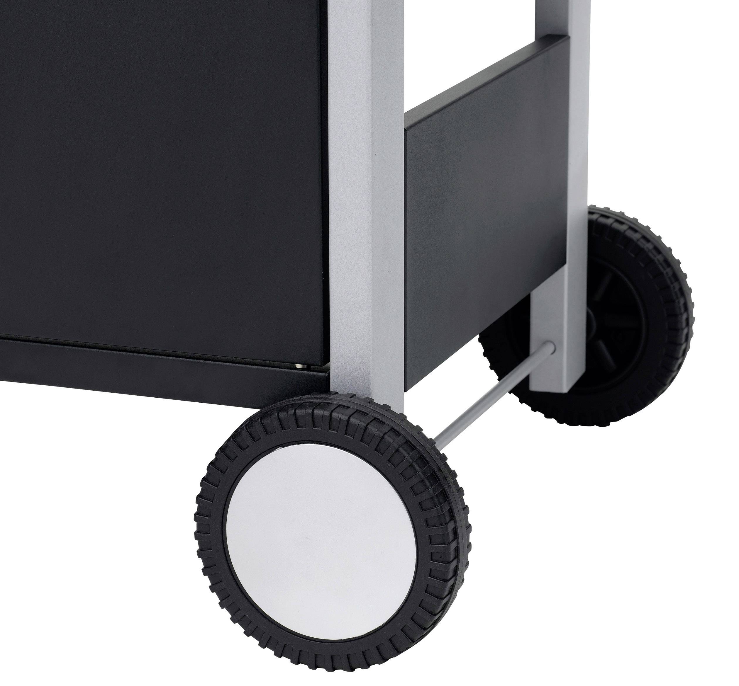 Tepro Garten Wilmington Grillwagen Gas-Grill Schwarz, Silber (matt)
