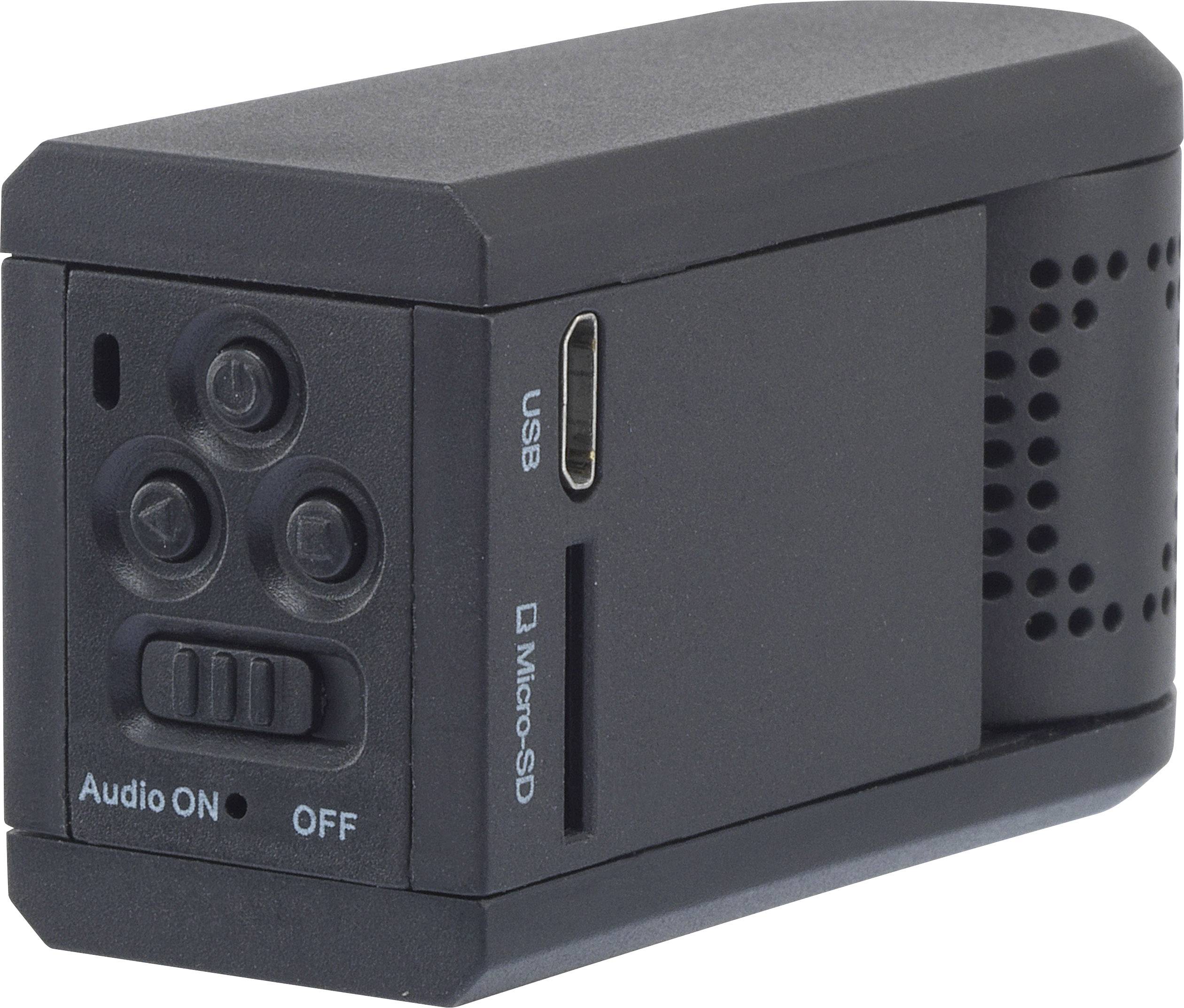 Sygonix Mini-Überwachungskamera 32GB mit Bewegungsmelder 1280 x 720 Pixel