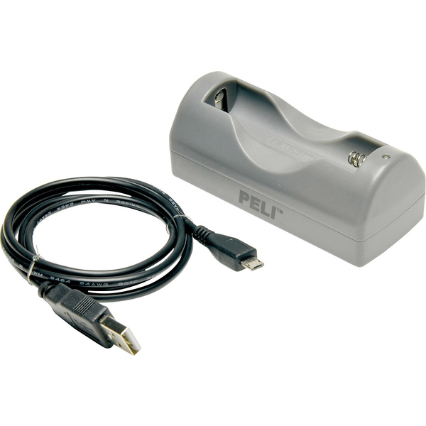 PELI 02380R-3030-000E USB-Ladegerät Grau