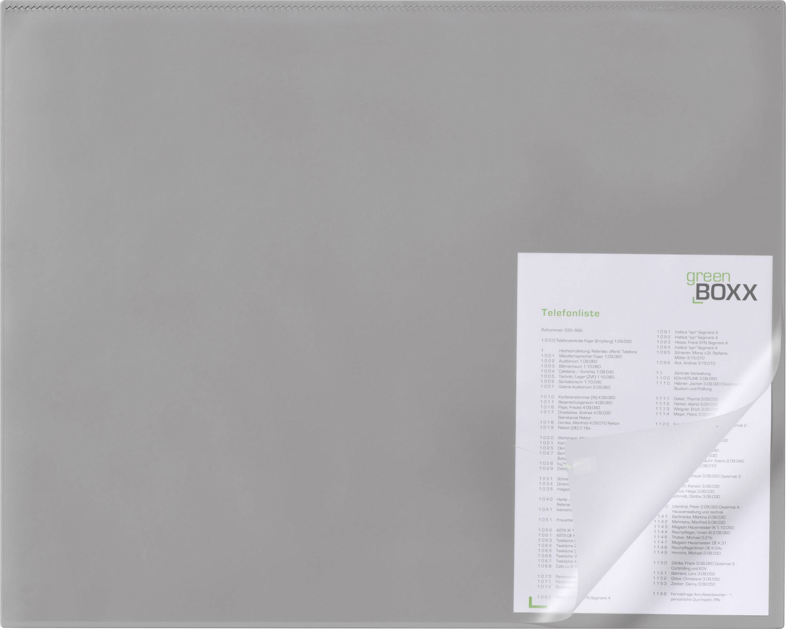 Durable 7293 729310 Schreibunterlage Grau (B x H) 650mm x 520mm