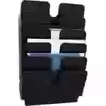 Durable FLEXIPLUS 6 A4 QUER 1700014061 Prospekthalter Schwarz, Transparent DIN A4 quer Anzahl der Fächer 6 1 St. (B x H x T) 340 Durable FLEXIPLUS 6 A4 QUER 1700014061 Prospekthalter Schwarz, Transparent DIN A4 quer Anzahl der Fächer 6 1 St. (B x H x T) 340