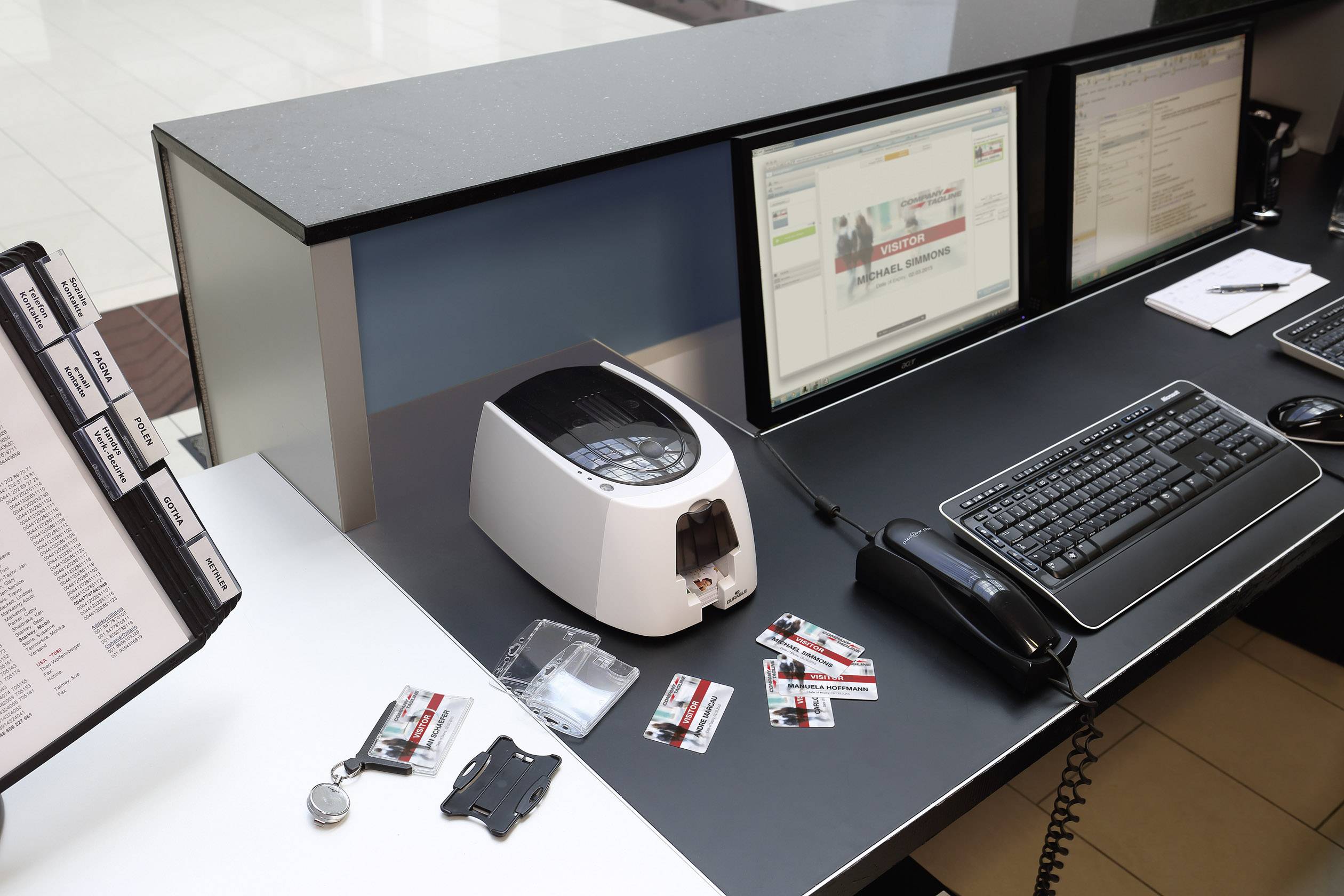 Durable DURACARD ID 300 Thermosublimations-Kartendrucker Drucker