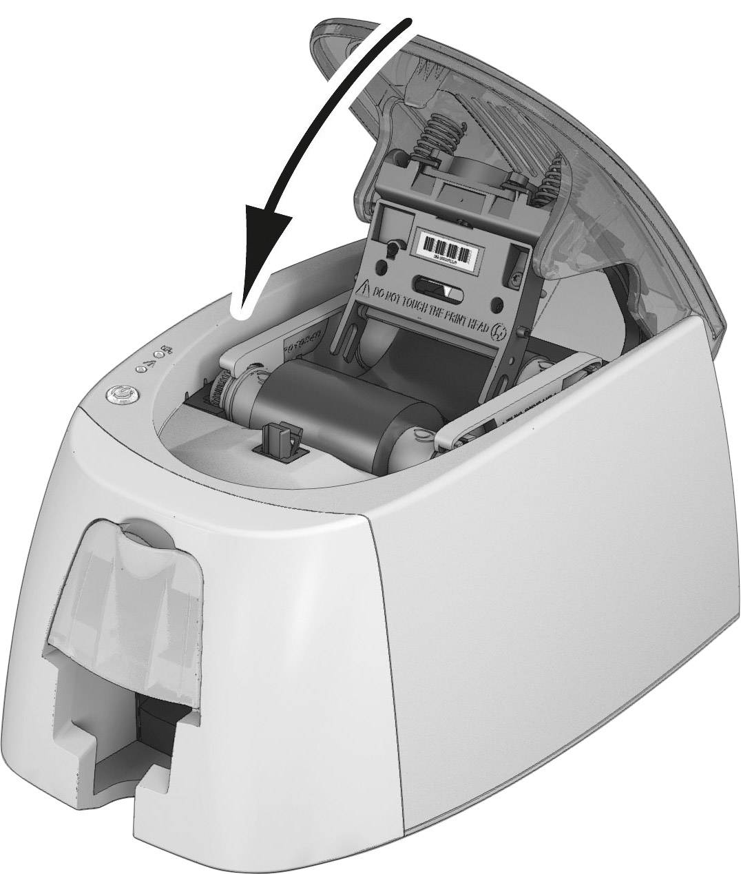 DURABLE Kartendrucker Duracard ID 300, Kartenformat 53, 98x85, 60mm, inkl. Zubehör