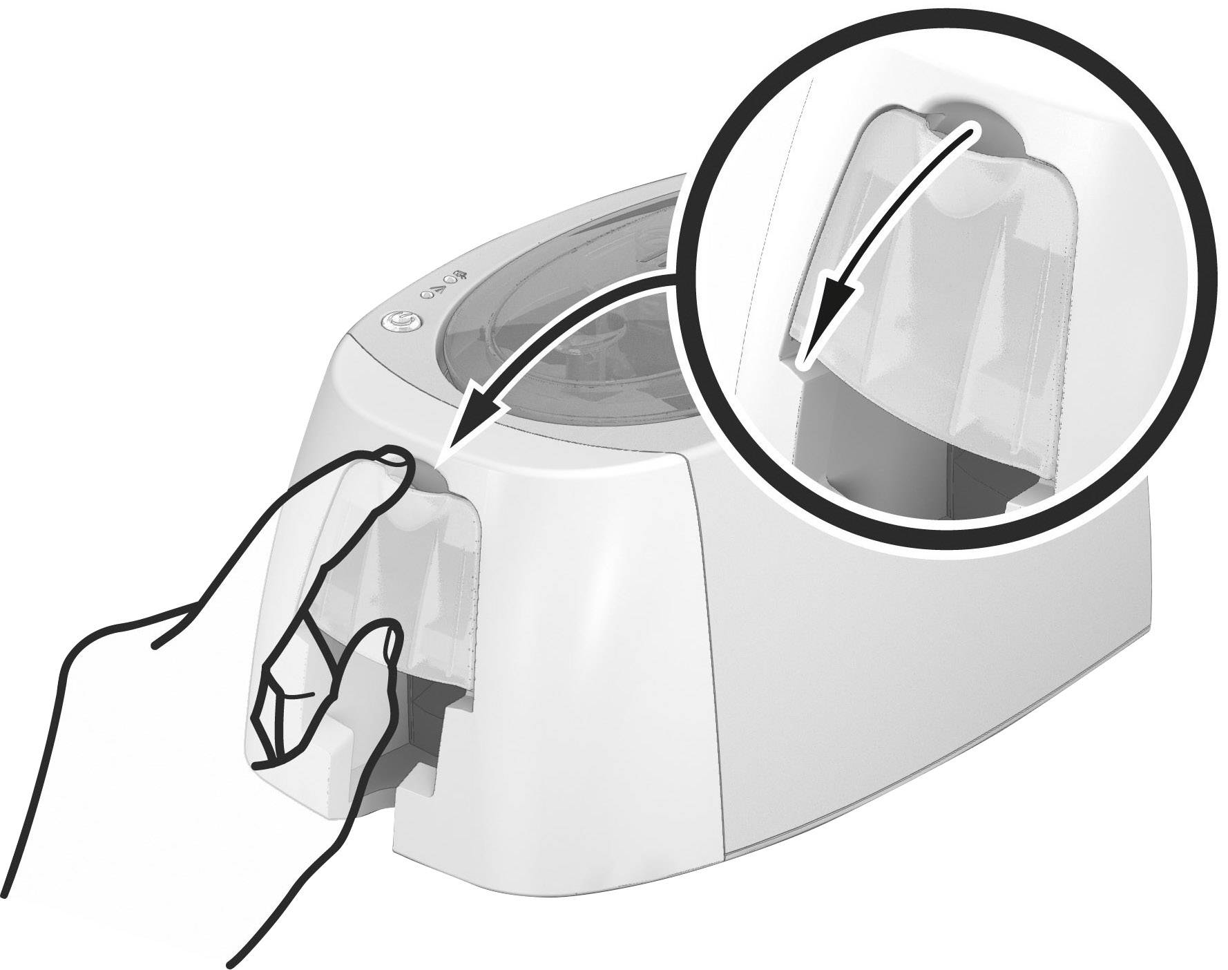 DURABLE Kartendrucker Duracard ID 300, Kartenformat 53, 98x85, 60mm, inkl. Zubehör