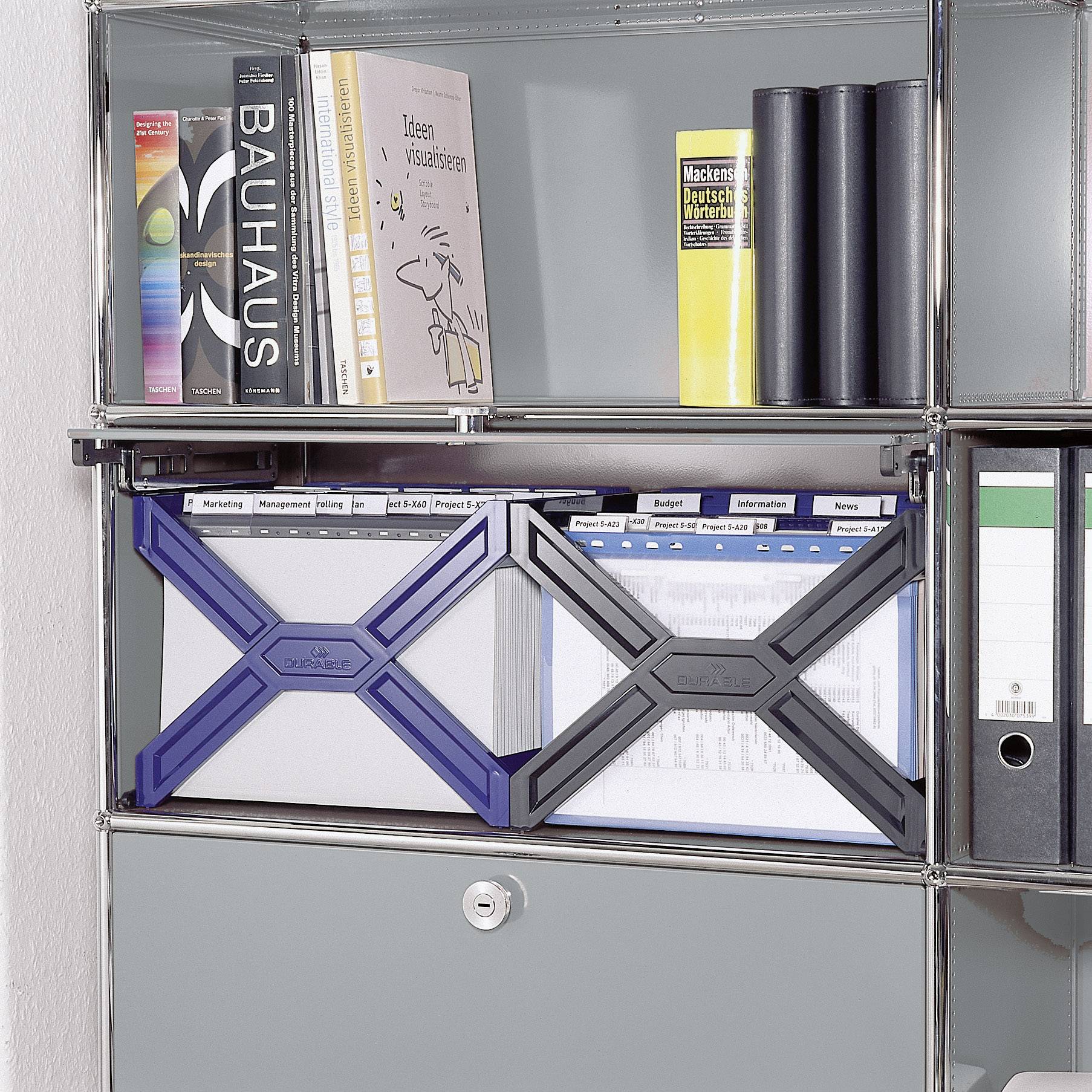 Durable Hängekorb CARRY PLUS 261106 Blau 1 St.