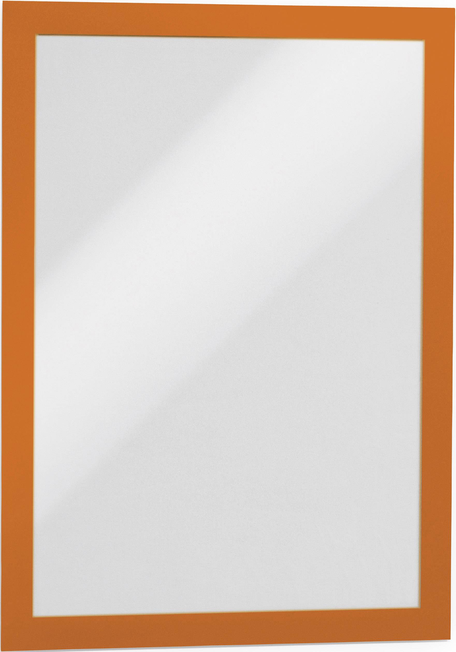 Inforahmen, selbstklebend, DIN A4, BxH 210x297 mm, orange, VE 10 Stück