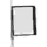 Durable Sichttafelwandhalter VARIO MAGNET WALL 5 Schwarz DIN A4 Anzahl der mitgelieferten Sichttafeln 5