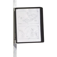 Durable Sichttafelwandhalter VARIO MAGNET WALL 5 Schwarz DIN A4 Anzahl der mitgelieferten Sichttafeln 5 Durable Sichttafelwandhalter VARIO MAGNET WALL 5 Schwarz DIN A4 Anzahl der mitgelieferten Sichttafeln 5