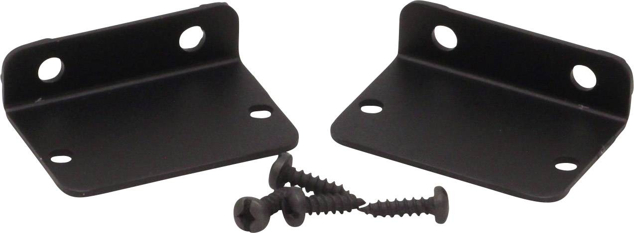 Hammond Electronics 1455DFBK Universal-Gehäuse 42 x 12.7 x 30 Aluminium Schwarz 2 St.