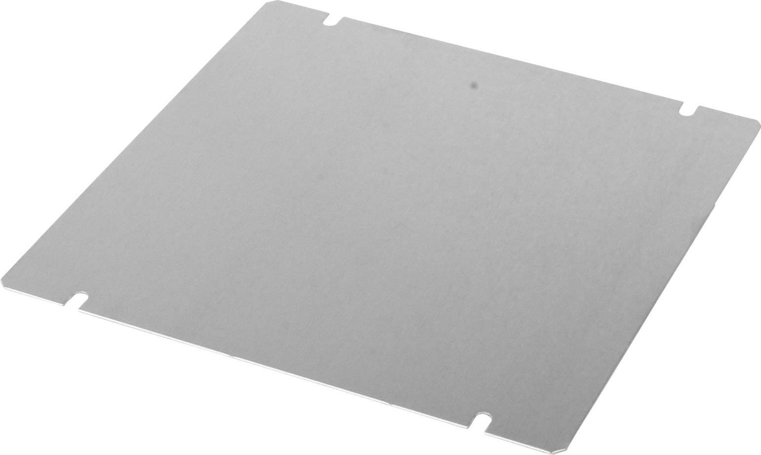 Hammond Electronics 1434-77 Bodenblech (L x B x H) 178 x 178 x 1 mm Aluminium Natur 1 St.