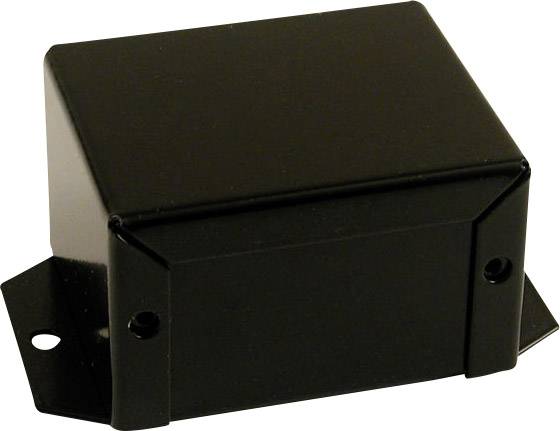 Hammond Electronics 1411FBFBK Universal-Gehäuse 102 x 56 x 76 Aluminium Schwarz 1 St.